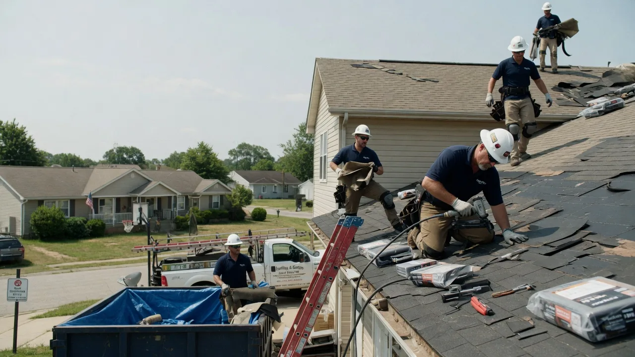 Roof Replacement in East Bank, WV near me